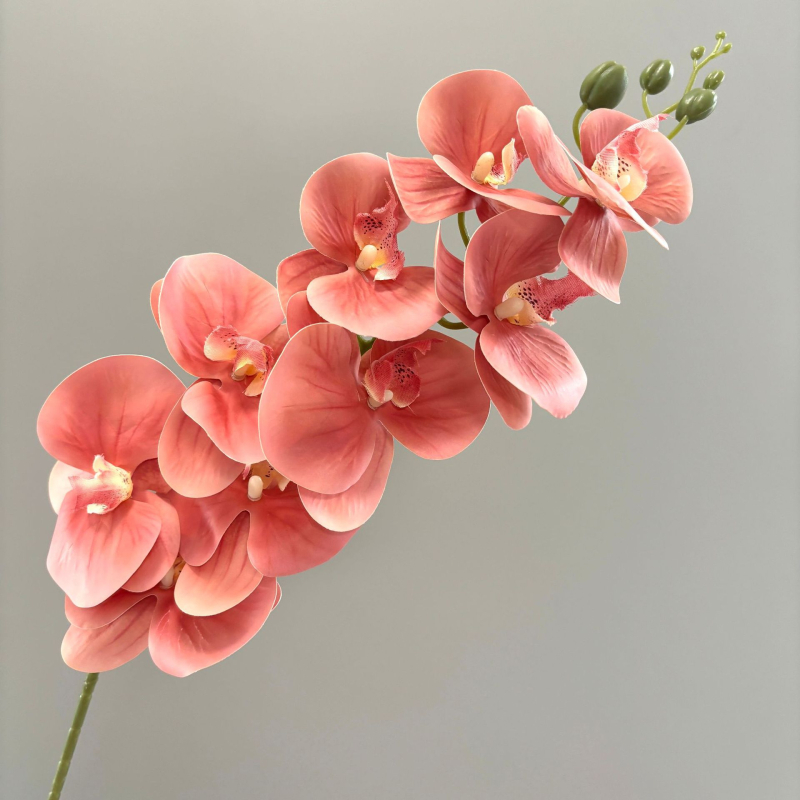 Phalaenopsis umjetna orhideja, 3D ispis, svilenih latica, pogodno za vjenčanja i kućnu dekoraciju