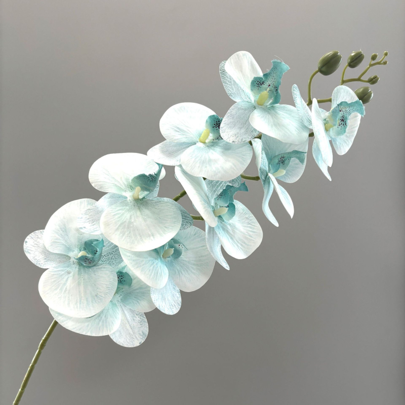 Phalaenopsis umjetna orhideja, 3D ispis, svilenih latica, pogodno za vjenčanja i kućnu dekoraciju