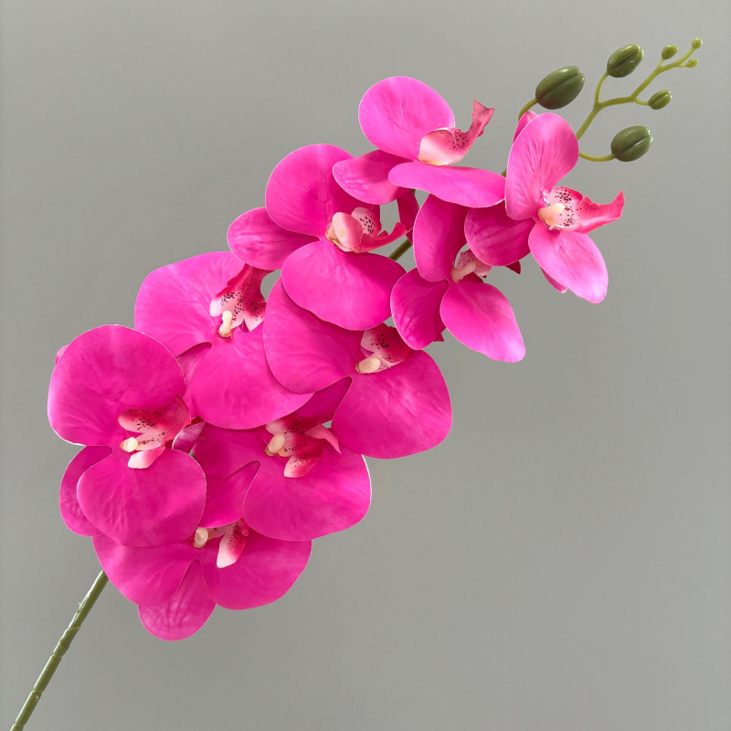 Phalaenopsis umjetna orhideja, 3D ispis, svilenih latica, pogodno za vjenčanja i kućnu dekoraciju
