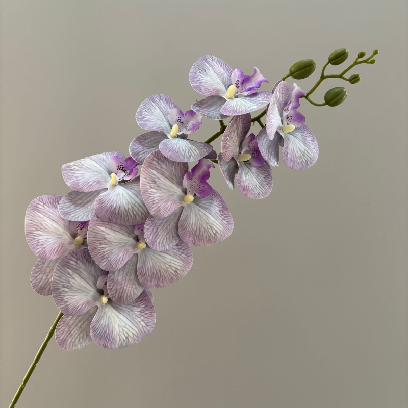 Phalaenopsis umjetna orhideja, 3D ispis, svilenih latica, pogodno za vjenčanja i kućnu dekoraciju