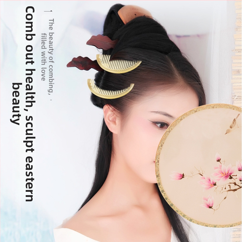 Ručno izrađeni češalj od roga – Remembering Green Silk