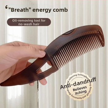 Pieptene pentru păr pentru coafare și îngrijire a scalpului, material ABS, design multifuncțional