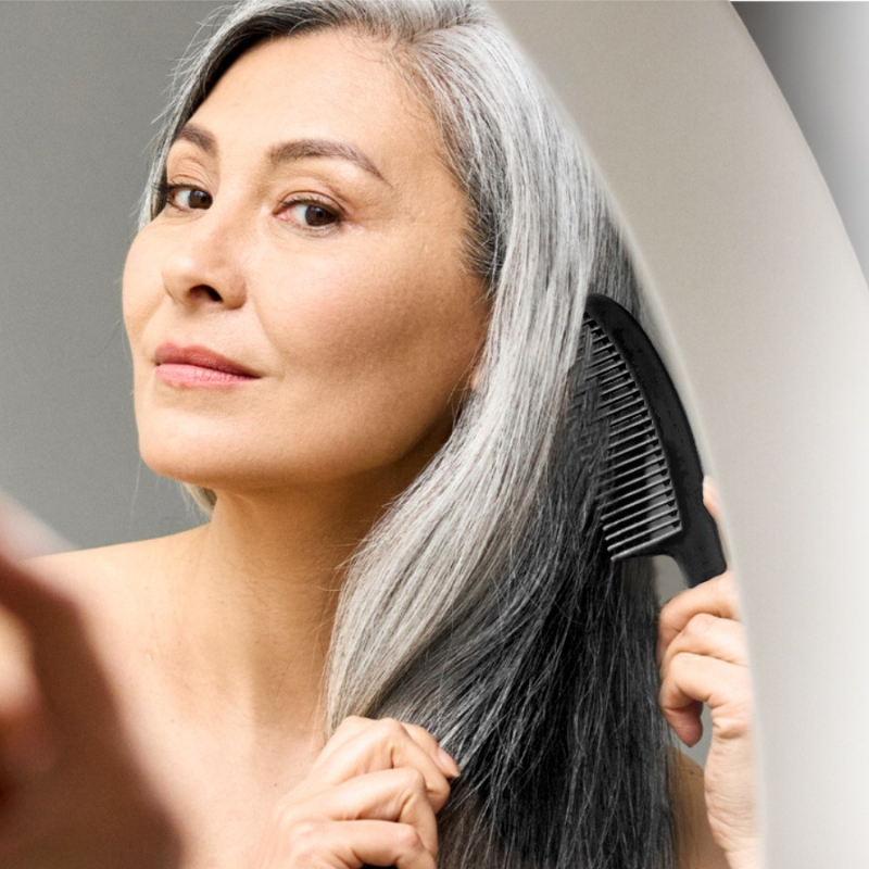 Set frizerskih češljeva: široko i fine zube, ručka miše rep, plastika, porijeklo Zhejiang, za pletenje, rezanje i stiliziranje kovrčave kose