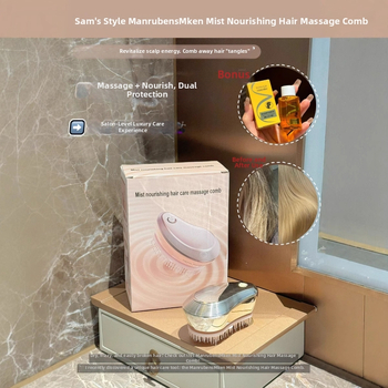 ABS masažni češalj za kosu s Mist Care, električni raspršivač, vibrirajuća glava za njegu vlasišta