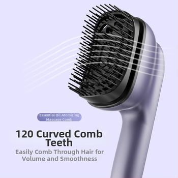 Elektriskā galvas ādas masāžas ķemme, modelis 2401, svars 255 g, visām sezonām, piemērots vispārējiem lietotājiem