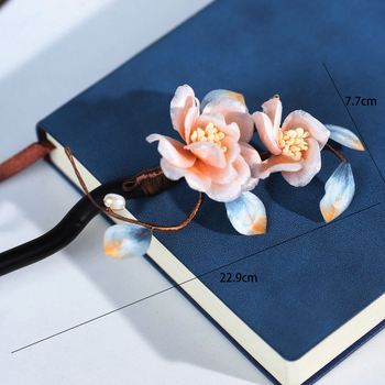 Fejdísz, virág alakú, etnikus stílus, termékkód R.h.070, 2025 tavasz