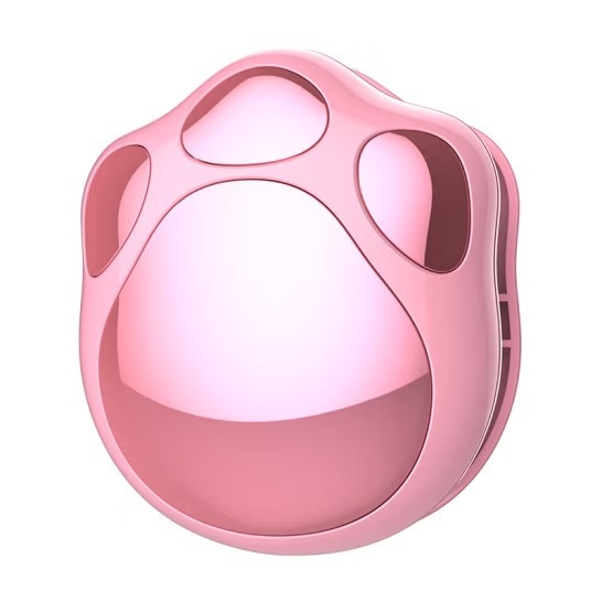 Pieptene pentru păr în formă de labă de pisică, neted, fără încurcări, ABS+TPEE, Qihong