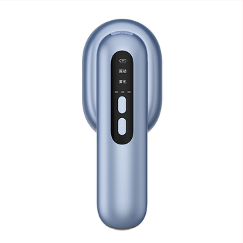 Pieptene de masaj pentru scalp cu pulverizator de ulei esențial și masaj electric cu lumină roșie — portabil, material ABS, brand Neutral, îngrijire acasă a părului