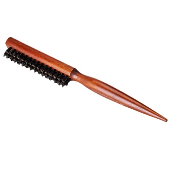 Pieptene pentru păr – Bai Yunzi, Pig Mane + Lemn solid, Origine locală, Fără personalizare