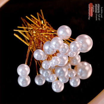 Hajfésű – Vintage U-formájú ötvözetből, kézzel készített, testreszabható Hanfu fejfedő