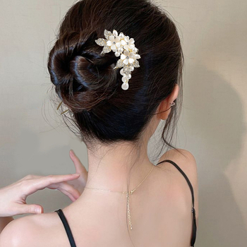 Hajtű – U-alakú, kínai stílusú, ötvözet aranyozott bevonattal