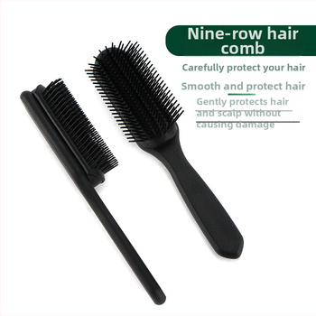 Tulush meishe plaukų šukos iš dervos kasdieniam naudojimui