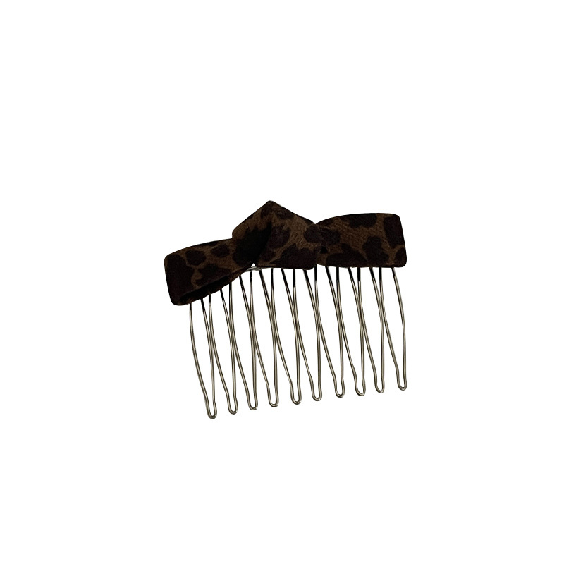 Clip de păr din țesătură, formă fundă, stil japonez și coreean, accesoriu pentru cap