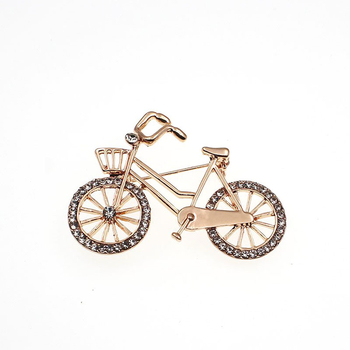 Broš od legure, YICE Jewelry, ženski stil, francuski retro, dijamantna obrada