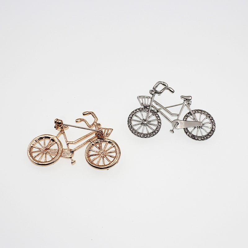 Broš od legure, YICE Jewelry, ženski stil, francuski retro, dijamantna obrada