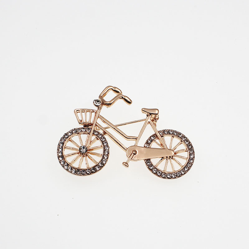 Broš od legure, YICE Jewelry, ženski stil, francuski retro, dijamantna obrada