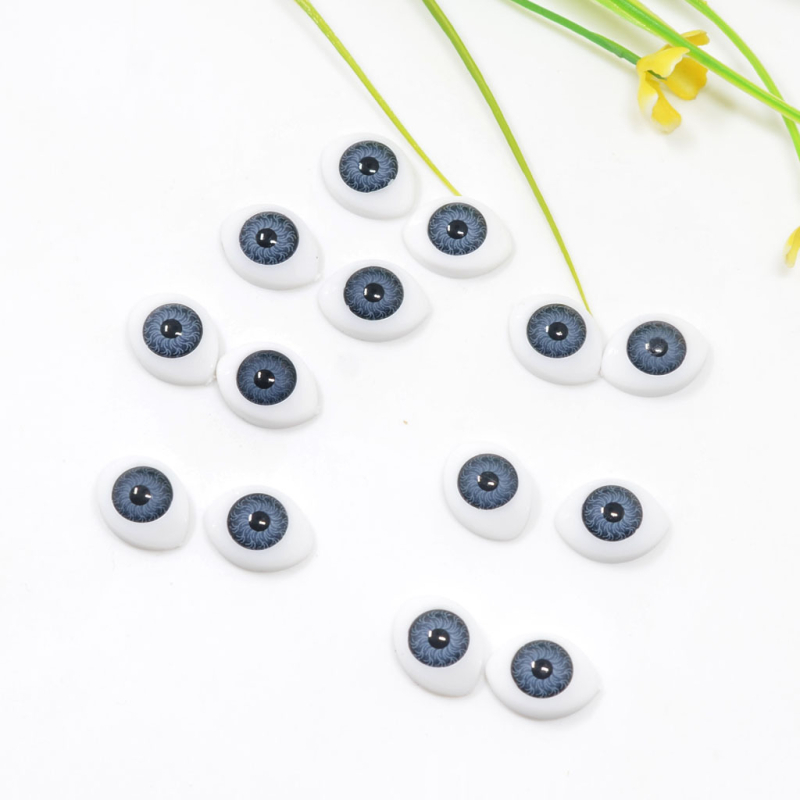 Plastične ovalne oči za lutke DIY, unisex dodaci, kategorija dodataka za glavu (Materijal: Plastika; Stil: Unisex; Vrsta: Dodaci; Kategorija proizvoda: Dodaci za glavu; Sezona: Ljeto 2022)
