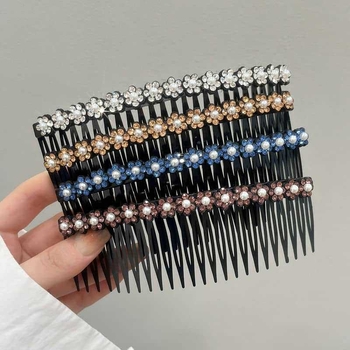 Akril virágos hajcsat, japán-koreai stílus, nőknek és gyerekeknek