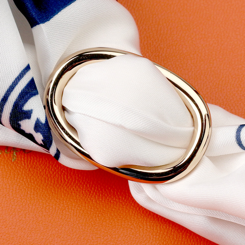 Set kuka za šal od legura, unisex: kutna spona, čvorna spona i šalska spona, sjajan završetak, zima 2025