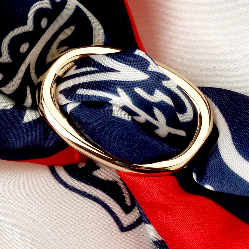 Set kuka za šal od legura, unisex: kutna spona, čvorna spona i šalska spona, sjajan završetak, zima 2025