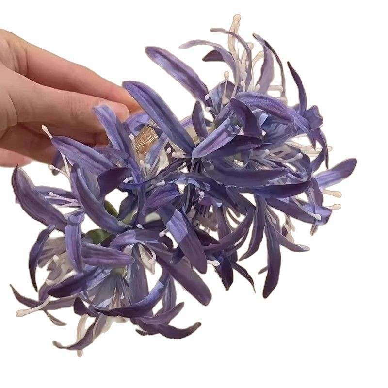 Hajcsat rögzítővel - kézzel készített, műanyag/gyanta, koreai stílus, Magic Lin márka