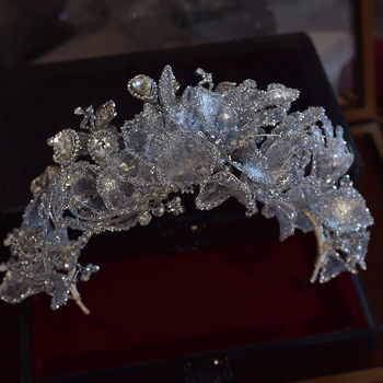 Στέμμα για το κεφάλι με Gel Flower – Χειροποίητο κράμα, Μόδα, Γυναικείο στέμμα, Hera Jewelry