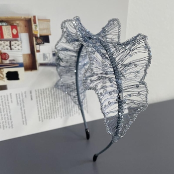 Čelenka s kristalima, stil laganog luksuza, dizajn krune, ručno izrađeno od Huaqiao