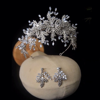 Okov za kosu za nevjeste od legure, ručno izrađeno, lagani luksuzni stil