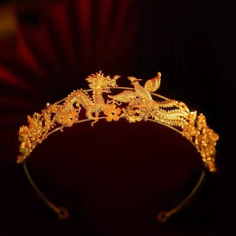 Nevjesta diadem za kosu – legura, oblik krune, elektroplating, bijeli kristali