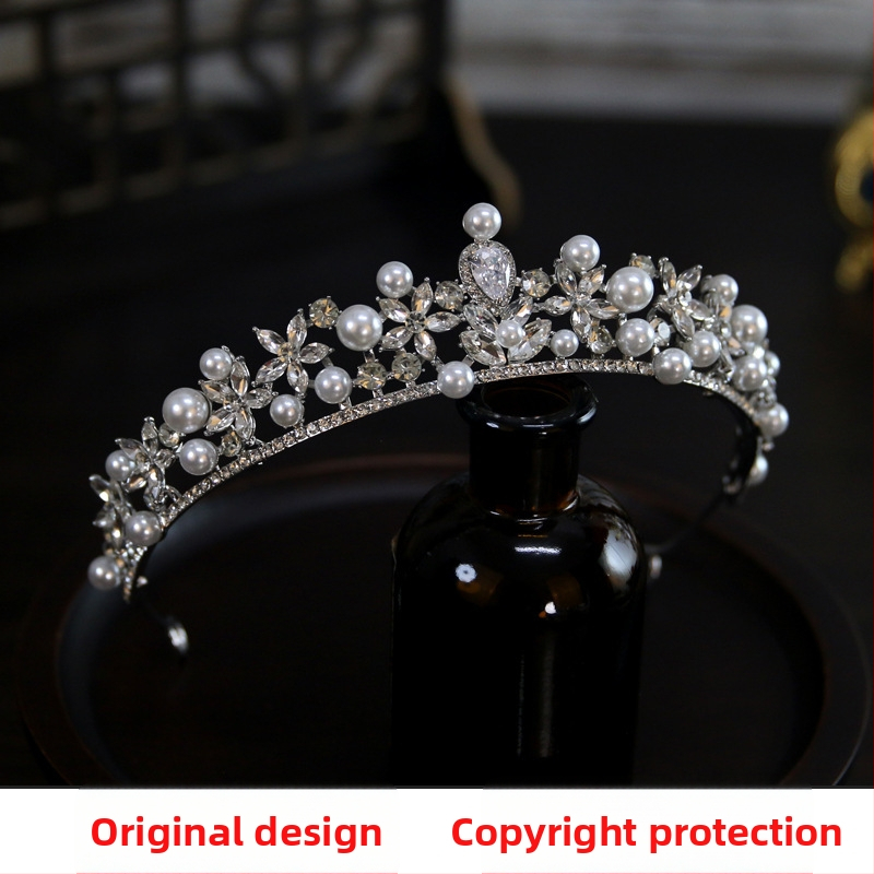 Fejdísz – ötvözet, hajkristály, elektropolírozás, eredeti dizájn, női stílus