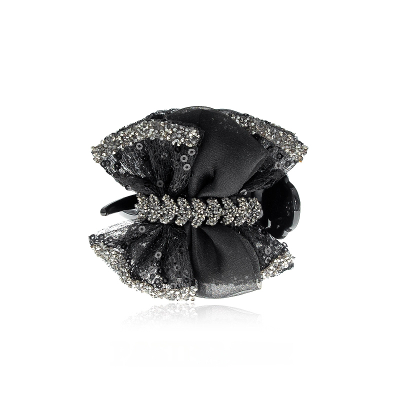 Clamă de păr în formă de bob de grâu, lucrată manual, stil lux lejer; Material: țesătură; Accesorii pentru cap; Pentru femei