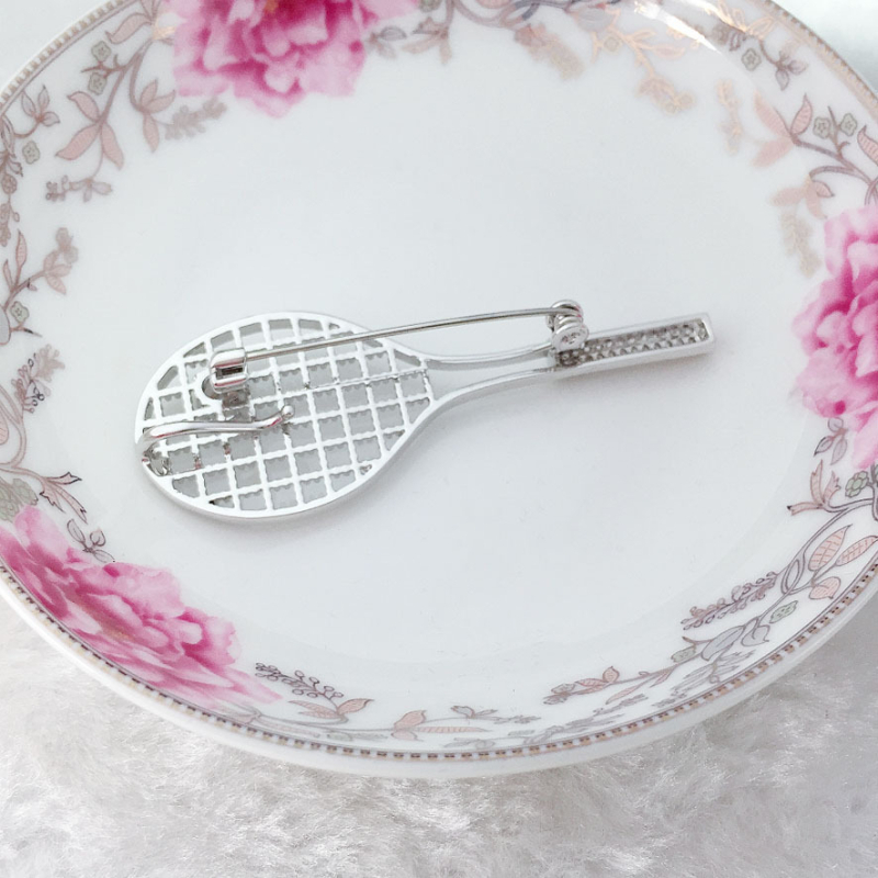 Broșă cu zirconiu micro-incrustat, stil coreean, unisex, design geometric, mozaic din aliaj cu pietre artificiale/semi-prețioase, personalizare disponibilă