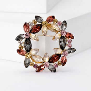 Брошка от сплав Berry Jewelry, женски стил, декоративна