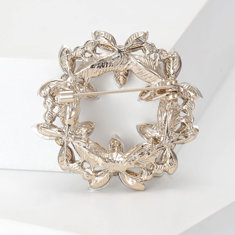 Брошка от сплав Berry Jewelry, женски стил, декоративна