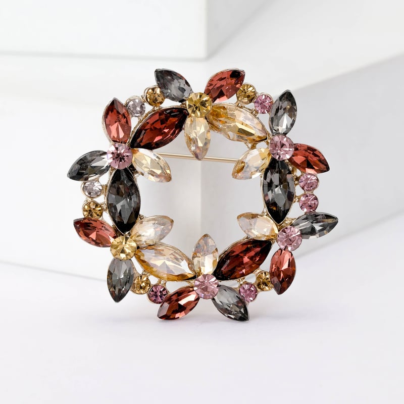 Брошка от сплав Berry Jewelry, женски стил, декоративна