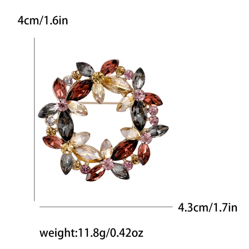 Брошка от сплав Berry Jewelry, женски стил, декоративна