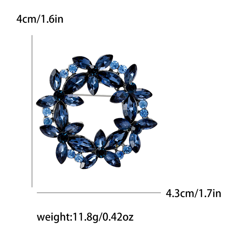 Брошка от сплав Berry Jewelry, женски стил, декоративна