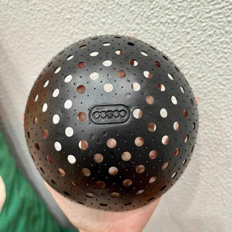 Szilikon hajkiegészítő, természetes női stílus, modell: grapefruit héj, felület sztancolás, csomagolás tömeges vagy egyedi