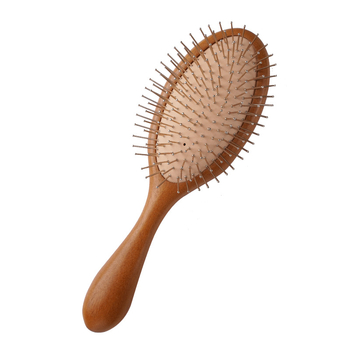 Beržo medienos plaukų šukos su oro pagalvėmis galvos odos masažui