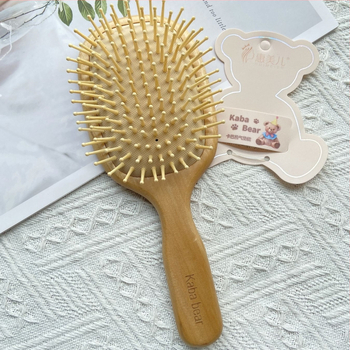 Plaukų šukos su oro pagalvės masažu – iš lotoso medienos, Huimeier