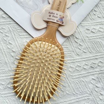 Plaukų šukos su oro pagalvės masažu – iš lotoso medienos, Huimeier