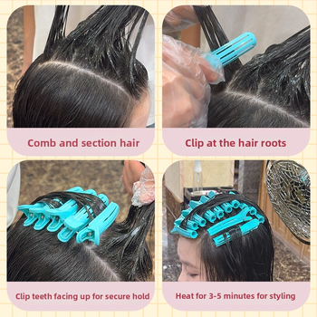 Plaukų garbanų volelis šaknų pakėlimui, penktos kartos profesionalus kirpyklų įrankis Morgan Perm