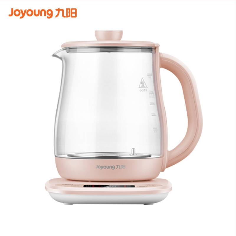 Veselības pota dekociju kanna ar stikla korpusu, 1.5 L, 800 W, 220 V, modelis K15F-WY122