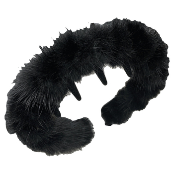 Ženski dodatak za glavu s visokom krunom, ručno izrađen od tkanine, lagani luksuzni stil, protuklizno s zubima