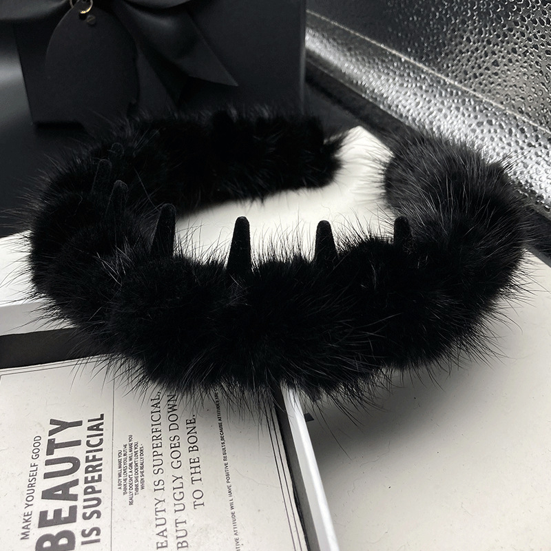 Ženski dodatak za glavu s visokom krunom, ručno izrađen od tkanine, lagani luksuzni stil, protuklizno s zubima