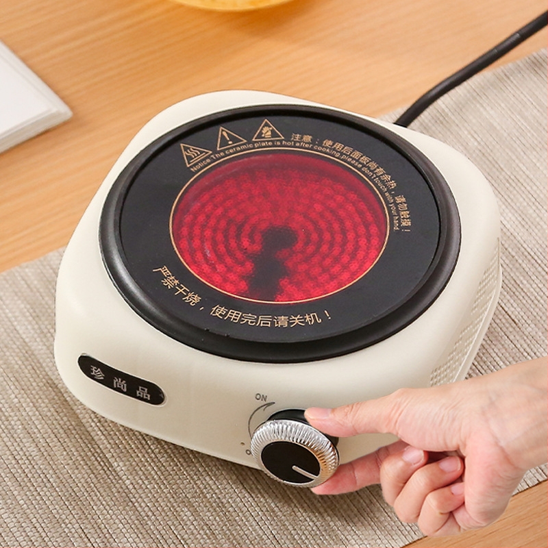 Veselības tējas kanna no stikla ar smilšu tekstūras korpusu (1 L ietilpība; 220 V; 300–350 W; keramikas iekšējā tvertnes; šķidruma izplešanās termostats)