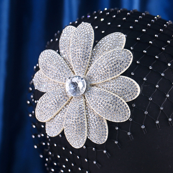 Esküvői fejdísz hálós anyagból – kézzel készített, divatos stílus, Xuan yan márka, modell t0722 (Anyag: Háló; Stílus: Divat; Gyártástechnika: Kézzel készített; Márka: Xuan yan; Modell: t0722)