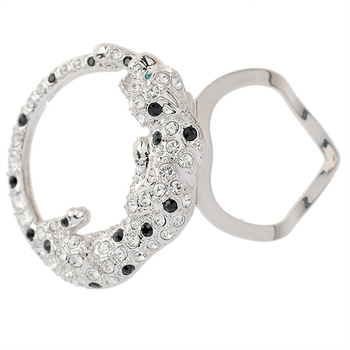 Scarecrow ötvözetű kitűző gyémántbevonattal, virágos mozaika, női ékszer