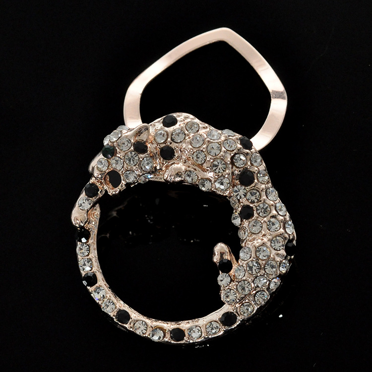 Scarecrow ötvözetű kitűző gyémántbevonattal, virágos mozaika, női ékszer