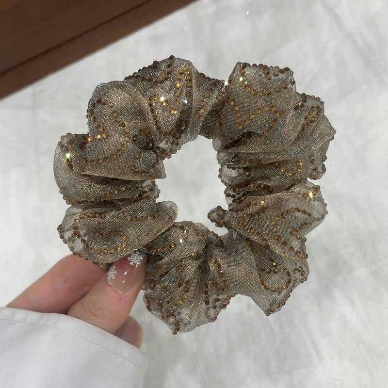 Szív alakú hajháló fejfedő, anyag: szövet, kézzel készített, Yiwu eredet, 2023 ősz